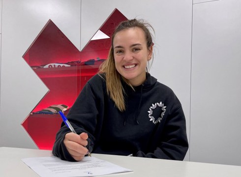 Natalie Muth, emakumezkoen taldeko jokalari berria