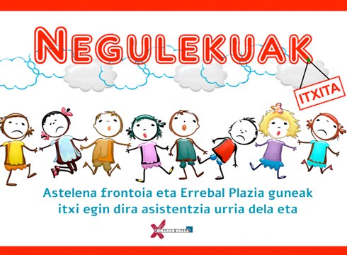 Negulekuak bertan behera laga dituzte asistentzia urria egon delako