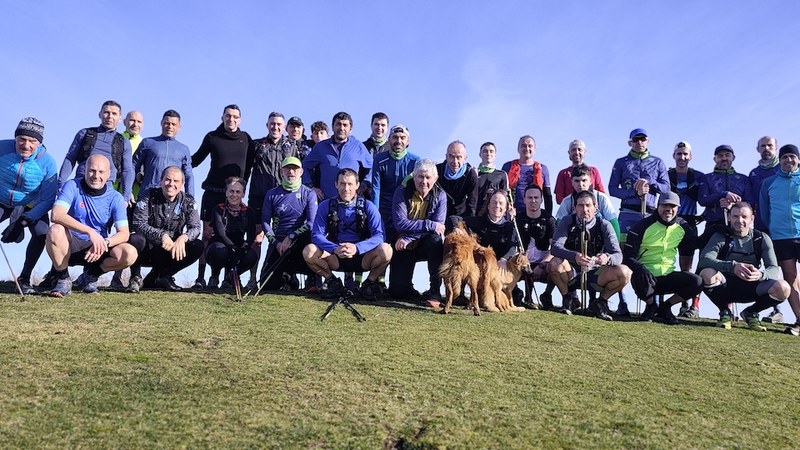 Negutrail borobila bizi izan zen igandean Oihana Azkorbebeitia mendi-korrikalariarekin