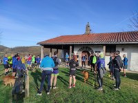 Negutrail borobila bizi izan zen igandean Oihana Azkorbebeitia mendi-korrikalariarekin Negutrail borobila bizi izan zen igandean Oihana Azkorbebeitia mendi-korrikalariarekin