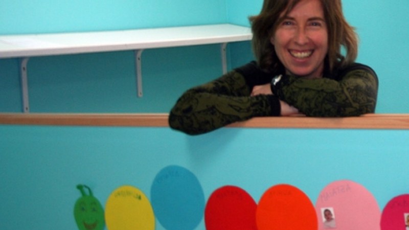 Nerea Fernández, Laztantxo haurtzaindegia: "Geurea oso esker oneko lana da"