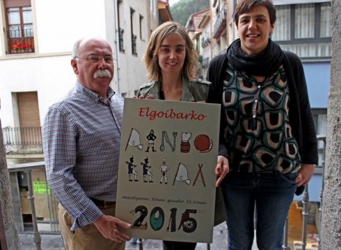 Nerea Oteizak irabazi du Elgoibarko danborradako kartel lehiaketa