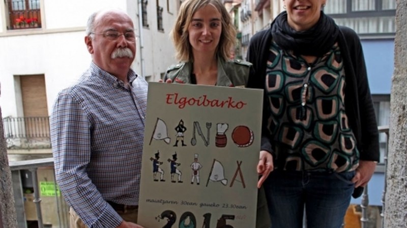Nerea Oteizak irabazi du Elgoibarko danborradako kartel lehiaketa