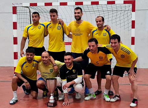 New Team talde eibartarra bigarren izan da Zaldibarko futbito maratoian