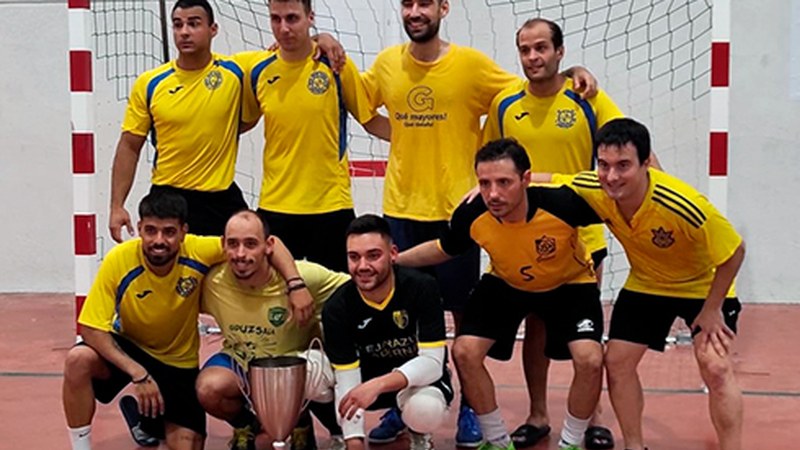 New Team talde eibartarra bigarren izan da Zaldibarko futbito maratoian