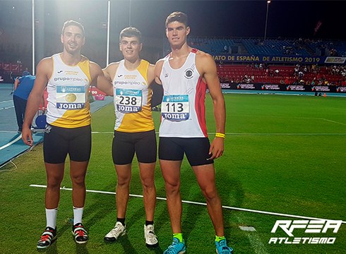 Odei Jainaga bigarren izan da Espainiako Txapelketan