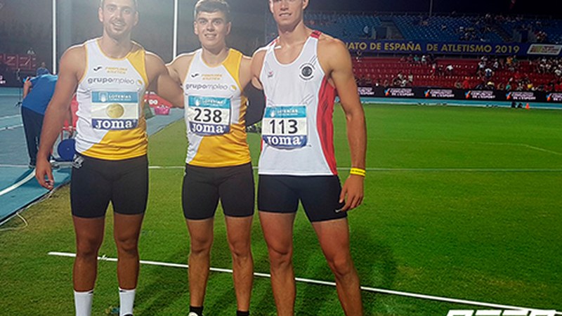 Odei Jainaga bigarren izan da Espainiako Txapelketan