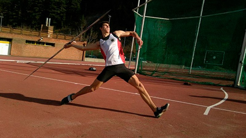 Odei Jainaga, xabalina jaurtitzailea: “80 metrotik pasatzea lortuko banu, jendea ez litzateke harrituko”