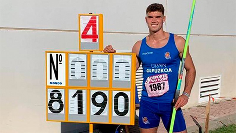 Odei Jainagak bere inoizko markarik onenak lortu ditu abuztuan