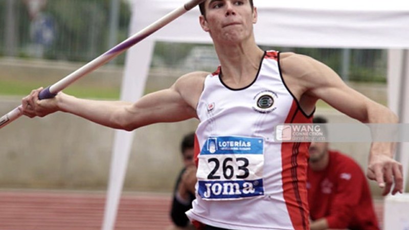 Odei Jainagak jabalina jaurtiketa absolutuaren Espainiako txapela jantzi zuen zapatuan