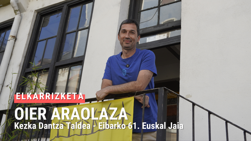 Oier Araolaza, Kezka: “Urtero gazte berriak datoz, eta memoria ariketa hori egin behar dugu”