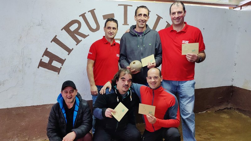 Oier Ugarteburu eta Garikoitz Rodriguez onenen artean San Migueleko tiraldian