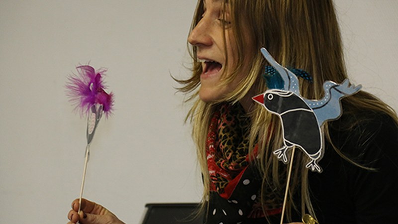 Oihana Etxegibelek "Bazinen behin zu" ipuina kontatuko die umeei zapatu arratsaldean