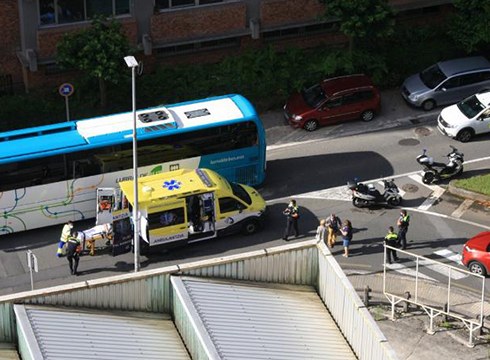 Oinezko bat harrapatu zuten atzo Otalorako pasabidean