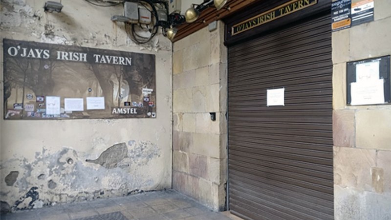 O’jays taberna itxi dute, prebentzioagatik