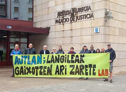 Oñatiko Autlan EMD enpresak prebentzio neurriak ez dituela bete ebatsi du Eibarko epaitegiak