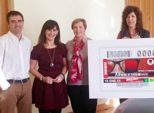 ONCE-ren Antzerki Bienala eta horri eskainitako kupoia aurkeztu dituzte