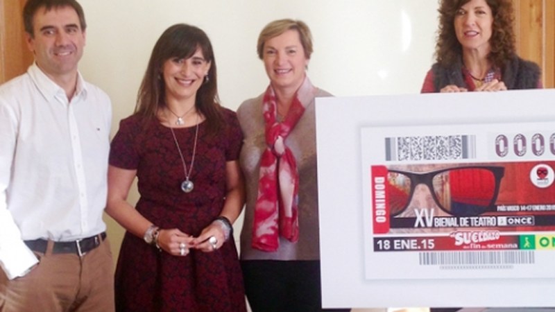 ONCE-ren Antzerki Bienala eta horri eskainitako kupoia aurkeztu dituzte