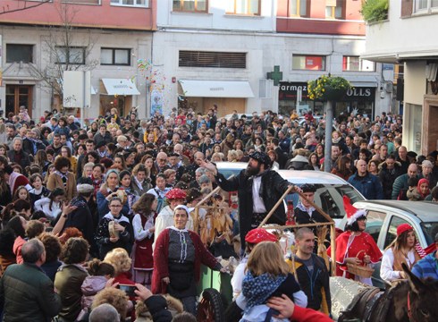 Ongi etorri beroa Olentzerori jende mordoaz lagundurik