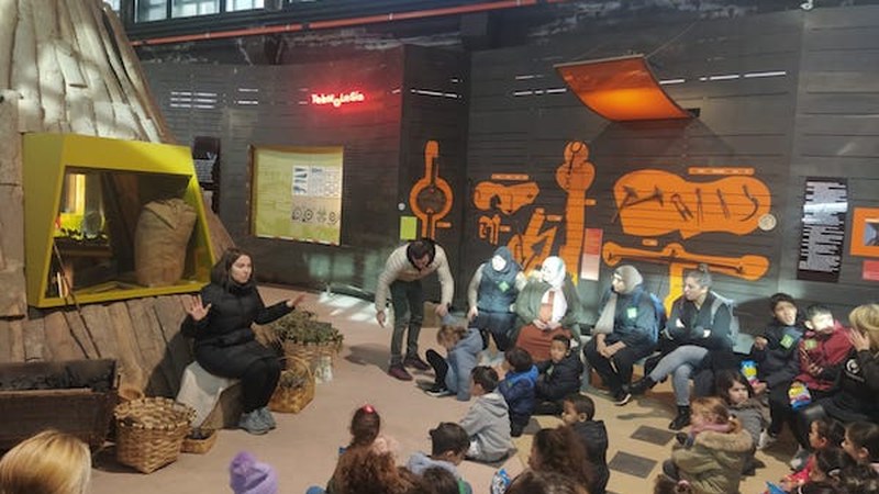 Ongietorri programa: Olentzeroren etxera bisita