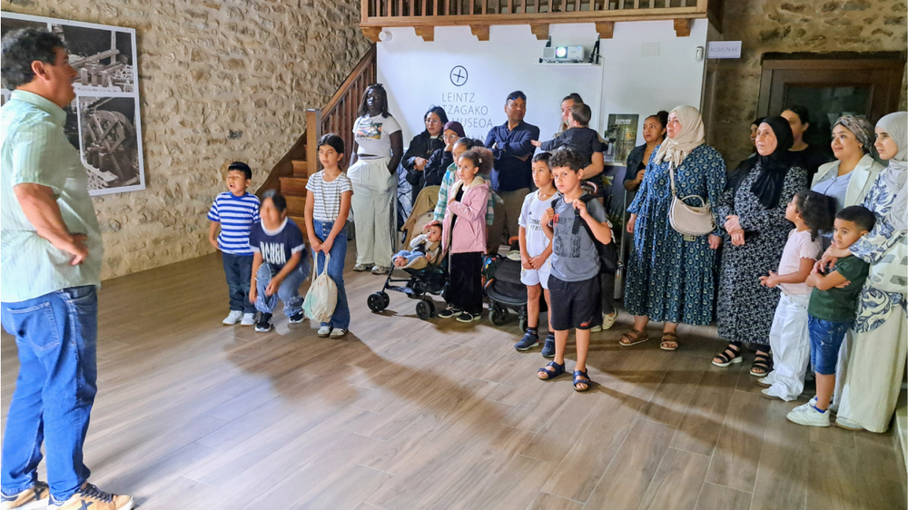 Ongietorriko familiek Gatzagako Gatz Museoan agurtu dute ikasturtea