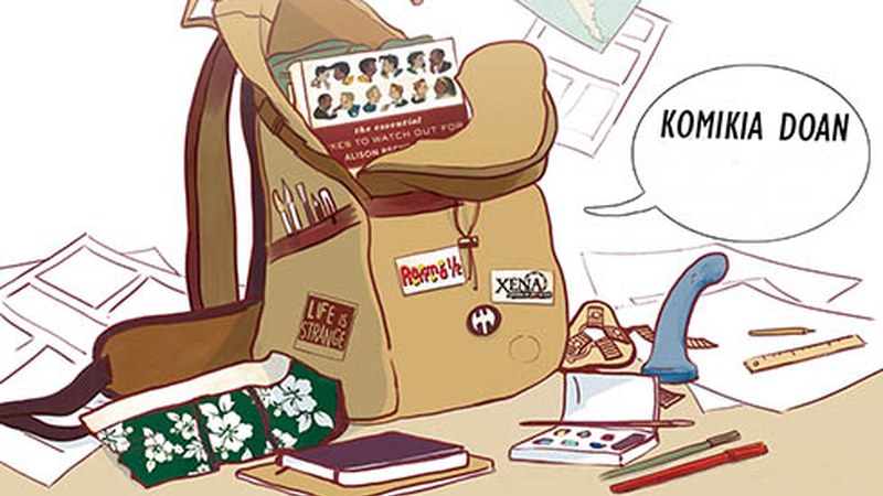 "Opil eta muxilen binetak. Komiki lesbikoak bi ertzetatik" komikiaren aurkezpena