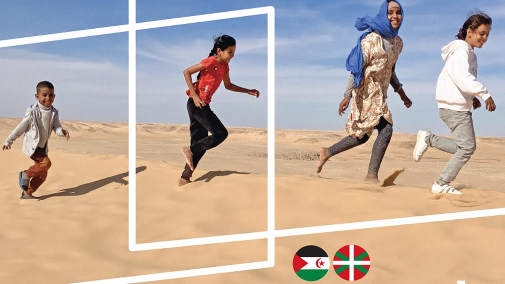 Oporrak Bakean egitasmoak familiak behar ditu haur sahararrak hartzeko uda honetan