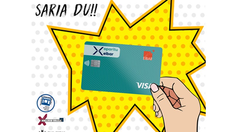 30 euroko 100 `Oparitu Eibar´ txartel zozketatuko ditu Dendarien Elkarteak irailaren 24ra arte