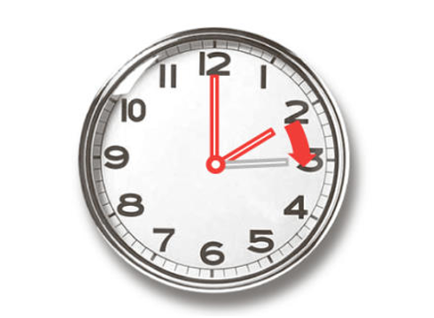 Ordu aldaketa izango dugu igande goizaldean