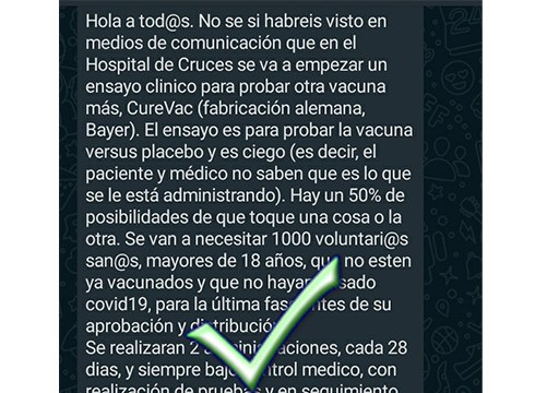 Osakidetzak boluntarioak eskatu ditu Curevac txertoa probatzeko