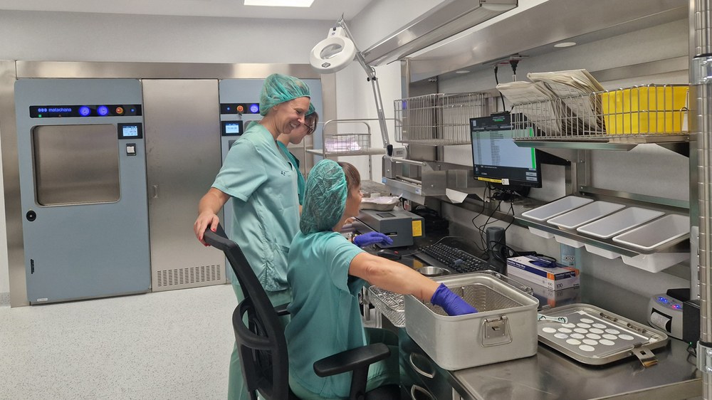 Osakidetzak esterilizazio-zentral berri bat jarri du martxan Mendaroko ospitalean