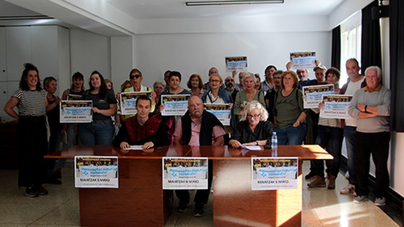 Osasun publikoaren aldeko manifestazioa deitu dute zapatu eguerdirako