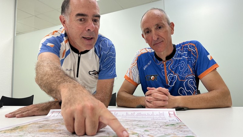 OSKAR GISASOLA ETA JON GALARRAGA: “Orientazio probetan oreka bilatu behar da desnibelaren eta distantzien artean”