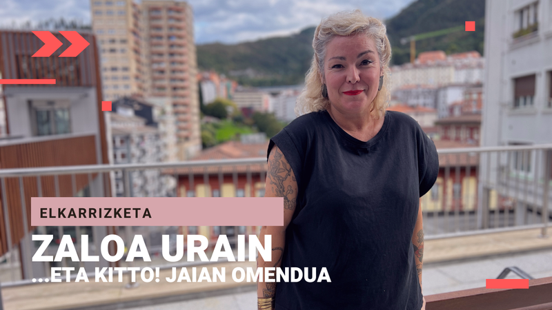 ZALOA URAIN: “Oso eskertuta nago omenaldiagatik, bihotzez”