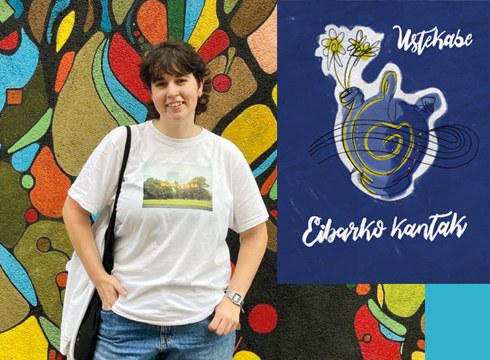 Janire Rodriguez (artista): “Oso pozik nago diskoaren diseinuak izan duen harrera onarekin”