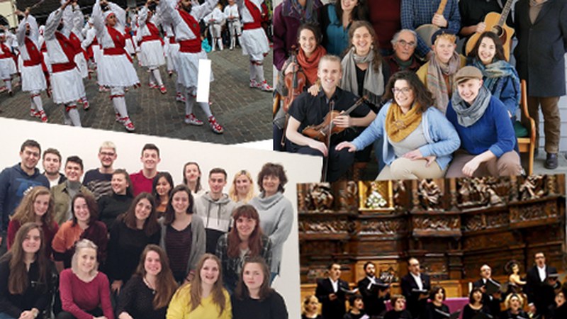 Kezka dantza taldeak, EKG-k eta Sostoak Vermont-eko Northern Harmony abesbatzarekin batera jardungo dute ostegunean