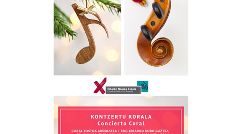 Ostiralean kontzertu korala egongo da Karmengo elizan Musika Eskolako taldeekin