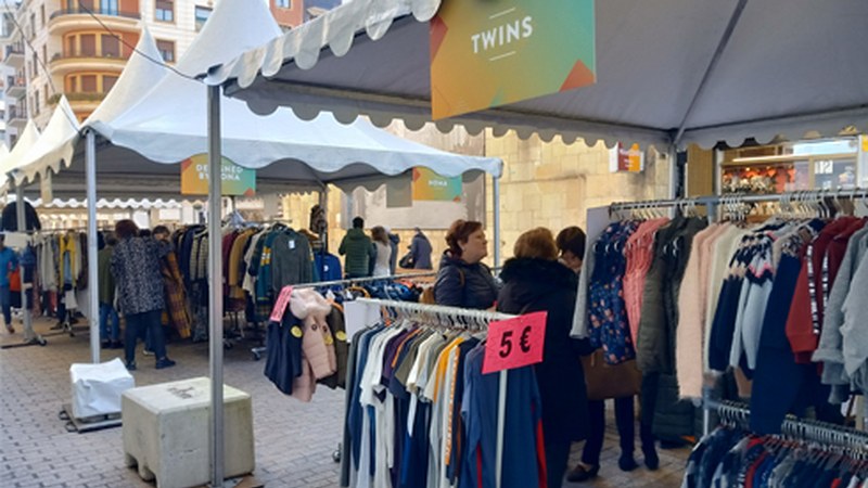 Otsailaren 16, 17 eta 18an egongo da zabalik Neguko Merkealdien Azoka Toribio Etxebarria kalean