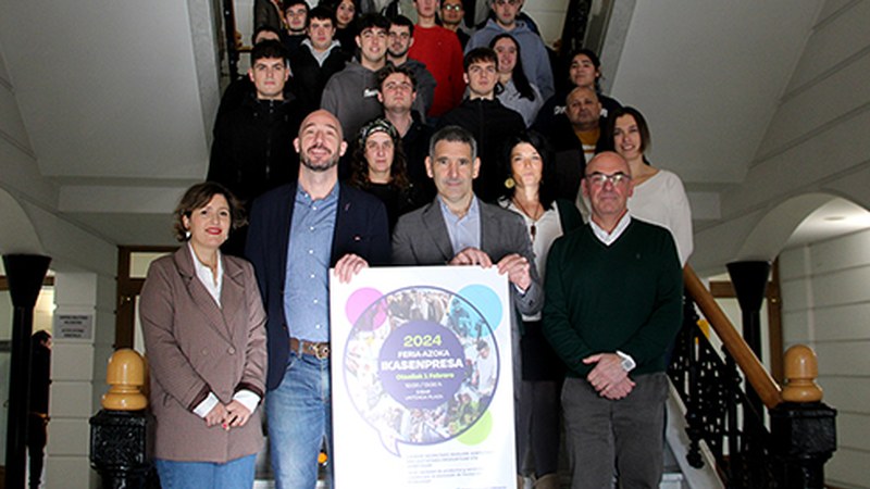 Otsailaren 1ean Eibarren egingo den Ikasenpresa Azokaren XIII. edizioa aurkeztu dute