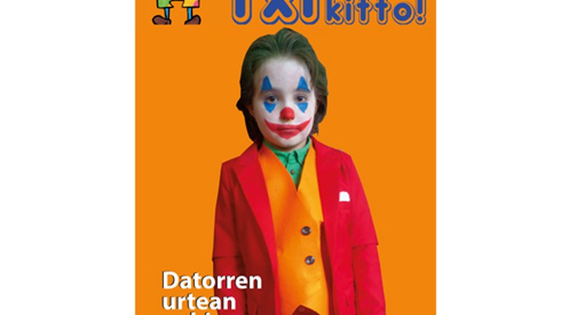 Otsaileko Txikitto! aldizkaria kolorez jantzita dator