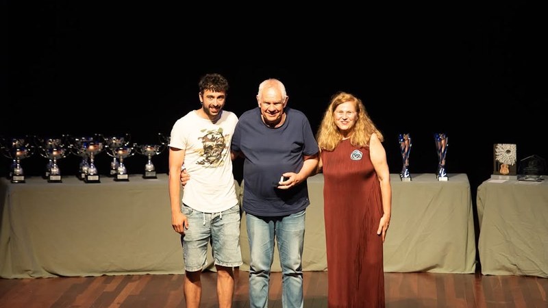 Pablo Aranceta omendu zuten Gipuzkoako Eskubaloiaren Galan