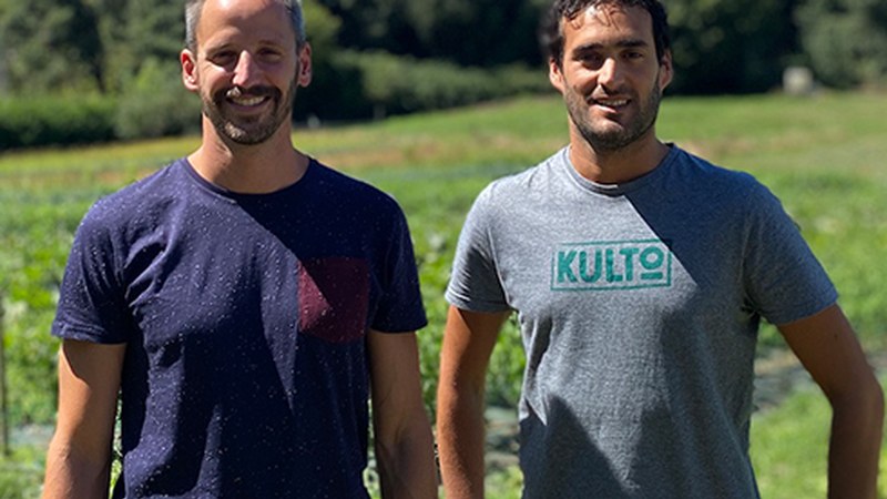 Pablo Kaperotxipi eta Pablo Quintero: “Baserritarrei beste salmenta-kanal bat eskaintzen diegu, irismen gehiagorekin”