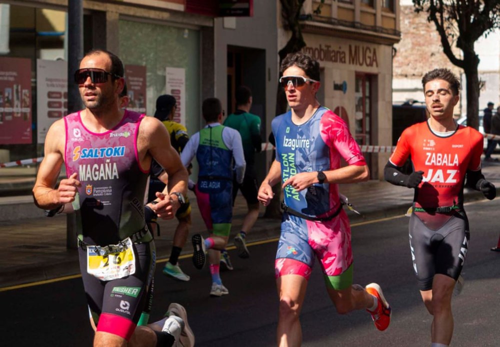 Pablo Zabala bosgarren izan zen Lizarrako Duatloian