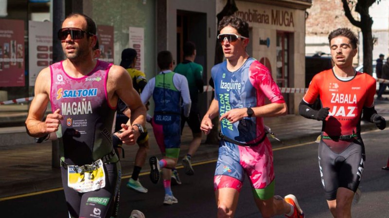 Pablo Zabala bosgarren izan zen Lizarrako Duatloian