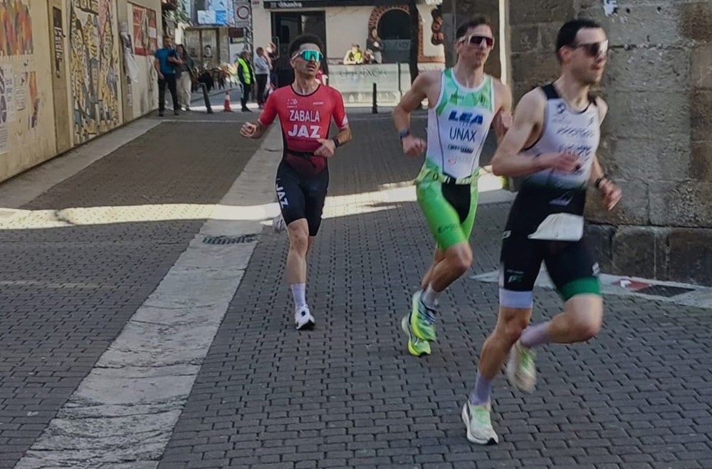 Pablo Zabala zazpigarren izan zen Altsasuko duatloian