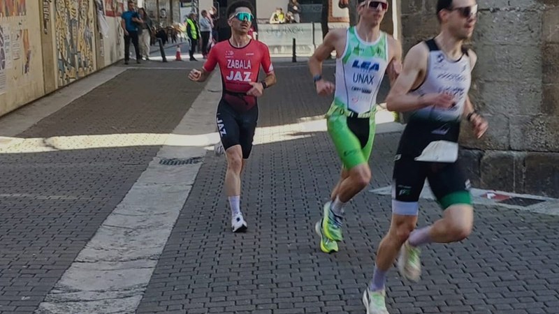 Pablo Zabala zazpigarren izan zen Altsasuko duatloian