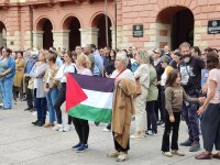 Palestinako herriarekin bat egin nahi izan dute herritar askok Eibarren ere