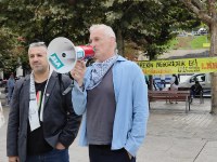 Palestinako herriarekin bat egin nahi izan dute herritar askok Eibarren ere