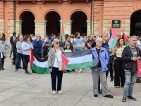 Palestinako herriarekin bat egin nahi izan dute herritar askok Eibarren ere
