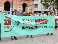 Palestinako herriarekin bat egin nahi izan dute herritar askok Eibarren ere